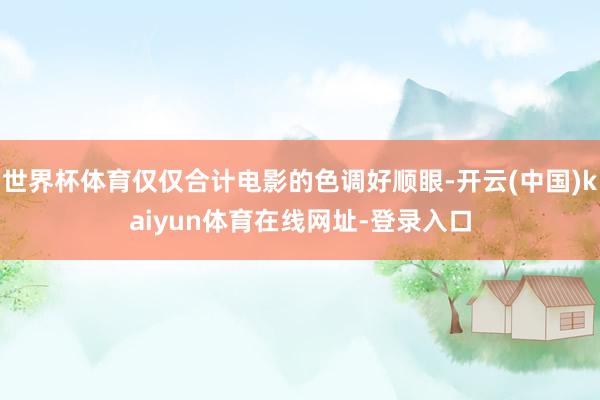 世界杯体育仅仅合计电影的色调好顺眼-开云(中国)kaiyun体育在线网址-登录入口